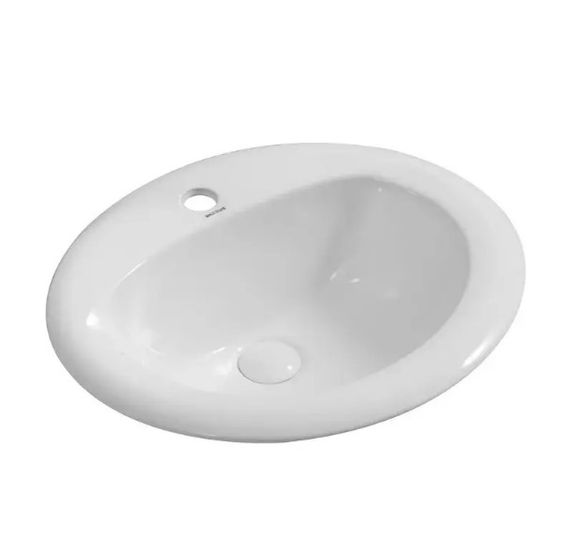 Раковина накладна Mixxus Premium TOPPER-1602 з отвором під змішувач (MP6572)