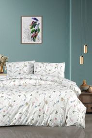 Постельное белье First Choice Homesko Ranforse семейный 160 х 220 см Spring Beige