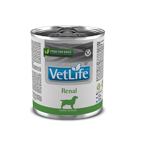 Влажный корм для собак с заболеваниями почек Farmina Vet Life Renal, 300 гр