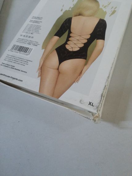 Боді Penthouse Salute Me XL Black (дефекти на пакованні!!!) | Зображення 1