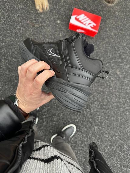 Зимові кросівки Nike Air M2K Tecno чорні | Зображення 2
