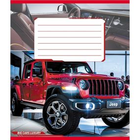 Зошит учнівський "Великі машини" 018-540062L-4 в лінію, 18 аркушів