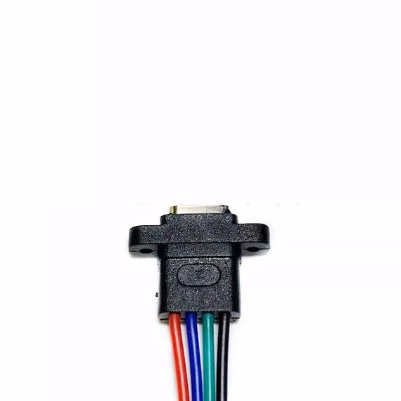 Врезной разъем, гнездо USB Type-C 4-pin мама | Зображення 2