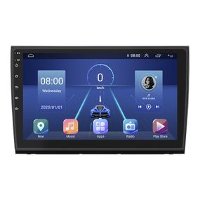Штатная магнитола Lesko для Fiat Bravo II 2007-2014 экран 9" 4/64Gb 4G Wi-Fi GPS Top