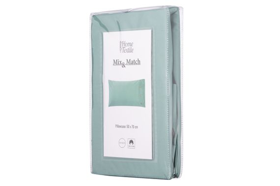 Наволочка Ardesto Mix&Match, 50х70см, 100% бавовна, сатин, шавлія (ART5070PCG) | Зображення 2