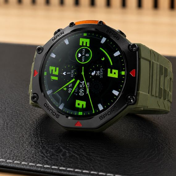 Розумний годинник Modfit Navigator Al Green з компасом, ліхтариком та захистом 5 ATM | Зображення 5