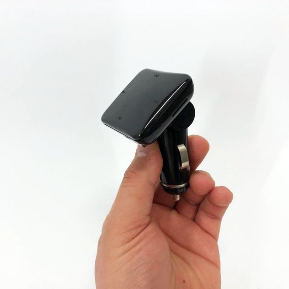 Bluetooth FM адаптер для автомагнітоли, Автоматичний зарядний пристрій для авто, Якісний фм модулятор FW-21 | Зображення 9