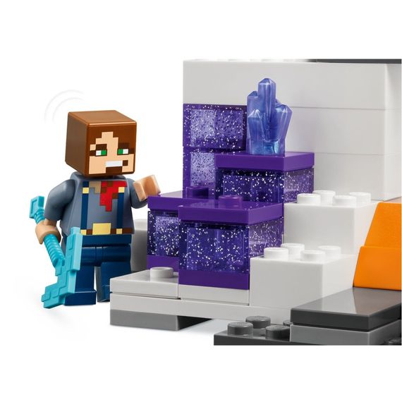 Конструктор LEGO Minecraft Покинута шахта у безплідних землях (21263) | Зображення 3
