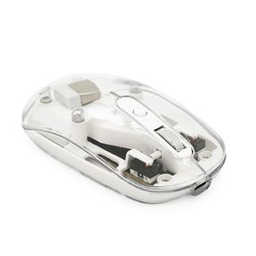Миша бездротова JEDEL WD131P-BG, 800/1200/1600DPI, 2.4 GHz+Bluetooth 5.0, 3.7V 300mAh, Type-C заряджання. 109x60x32 мм.
