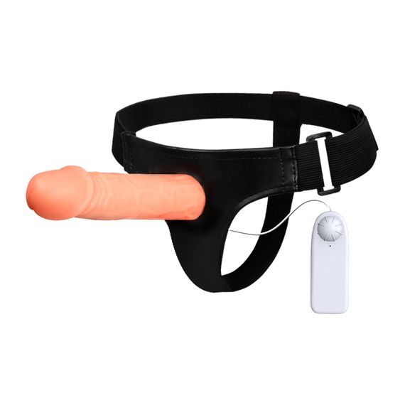 Страпон - Baile Jessica Strap On Vibrating, 17 см | Зображення 9