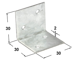 Кутник панельний KP 30х30х30х2,0 602-01