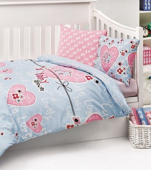 Комплект постільної білизни Belizza  83476 Туреччина Для ліжечка  Бавовна