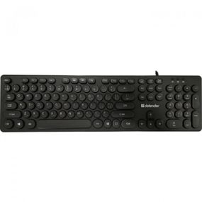 Клавиатура Defender Accord KM USB UA Black (450250)