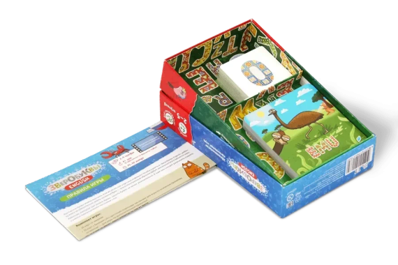 Настольная игра Зверобуквы English (на русском) | Зображення 2