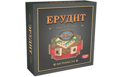 Настільна гра Ерудит 2 в 1 з дерев'яними плашками, Artos Games | Зображення 2