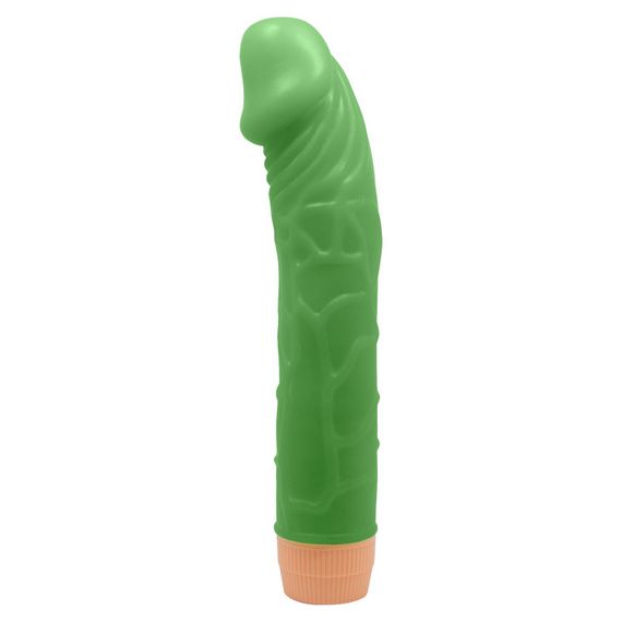 Вібратор - Barbara Bill Vibrator 8,8" Green Sex Aura | Зображення 1