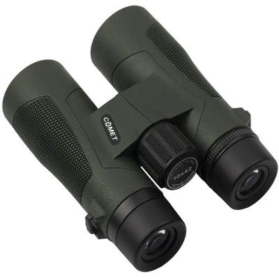 Бинокль Comet W13 10x42A waterproof в чохлі Зелений (W13-1042A) | Зображення 2