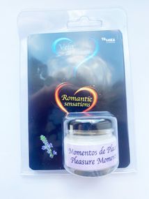 Свічка для масажу PLEASURE MOMENTS лаванада Sex Aura