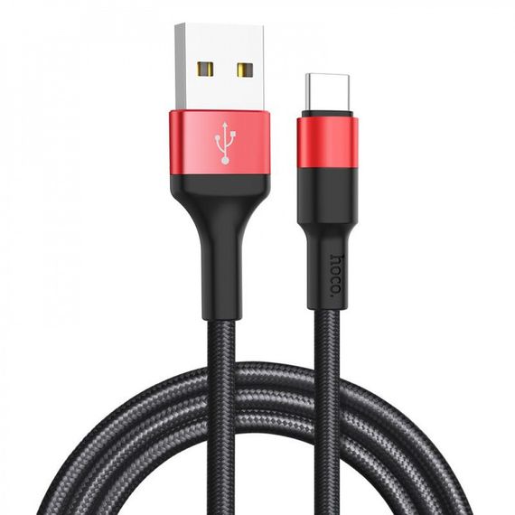 Кабель Hoco X26 Xpress Type-C (1m) black/gold | Зображення 2