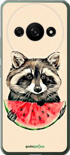 Чохол на Xiaomi Redmi A3 Єнотик з кавуном "4605u-3657-2448"