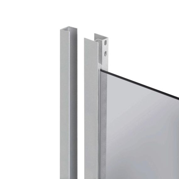 Lidz Набір: Душова кабіна Latwa SC90x90.SAT.LOW.DGR, напівкругла, скло тоноване 4 мм + Душовий піддон Kapielka ST90x90x14 | Зображення 3