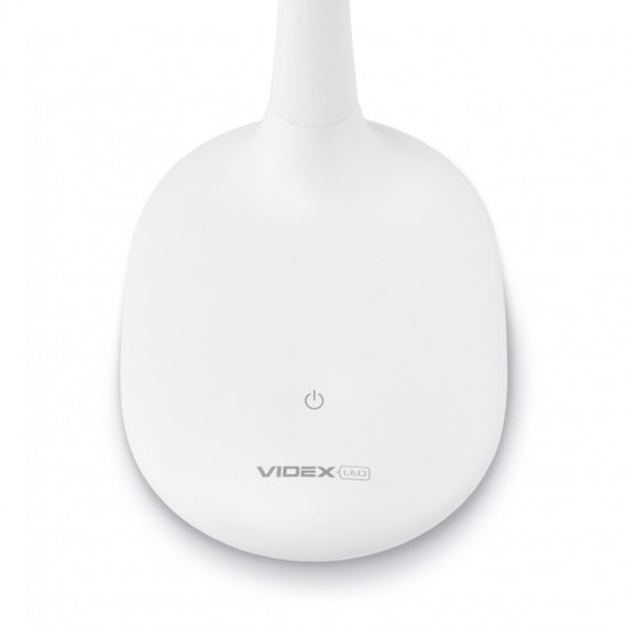 Гибкая светодиодная настольная лампа VIDEX VL-TF03W 8W 3000-5500K 220V с ночником, регулировкой яркости и | Зображення 5