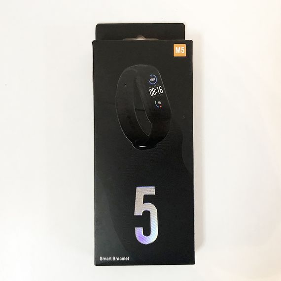 Фитнес браслет Smart Watch M5 Band Classic Black смарт часы-трекер. FA-962 Цвет: красный | Зображення 5