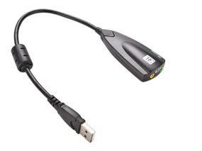 Универсальная USB звуковая карта с проводом (Sound Card Adapter)