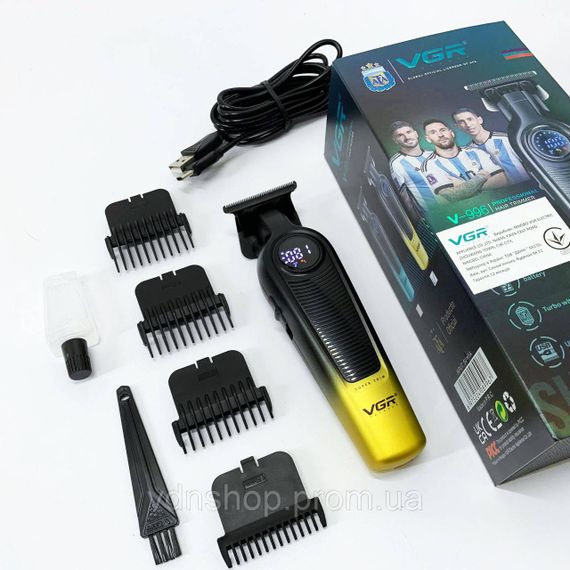 Багатофункціональна акумуляторна машинка для стрижки VGR V-996, Професійна машинка для стрижки голови UO-97 | Зображення 5