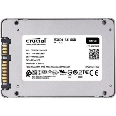 Накопичувач SSD 2.5" 1TB Micron (CT1000MX500SSD1) | Зображення 2
