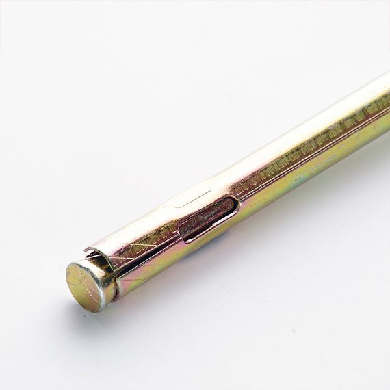 Анкер с кожухом и гайкой М8/10*150 цинк жёлтый (пач 10шт) APRO | Зображення 1