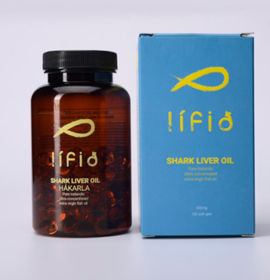 Риб’ячий жир з печінки акули LIFID FORTE ОМЕГА-3 500 мг (120 капсул)