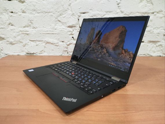 Ультрабук-трансформер Lenovo ThinkPad X390 Yoga / 13.3" (1920x1080) IPS Touch / Intel Core i7-8550U (4 (8) ядра по 1.8 - 4.0 GHz) / 8 GB DDR4 / 480 GB SSD / Intel UHD Graphics / WebCam / 3G б/у | Зображення 3