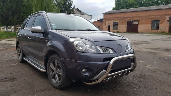 Кенгурятник WT003 (нерж.) для Renault Koleos 2008-2016 рр | Зображення 5