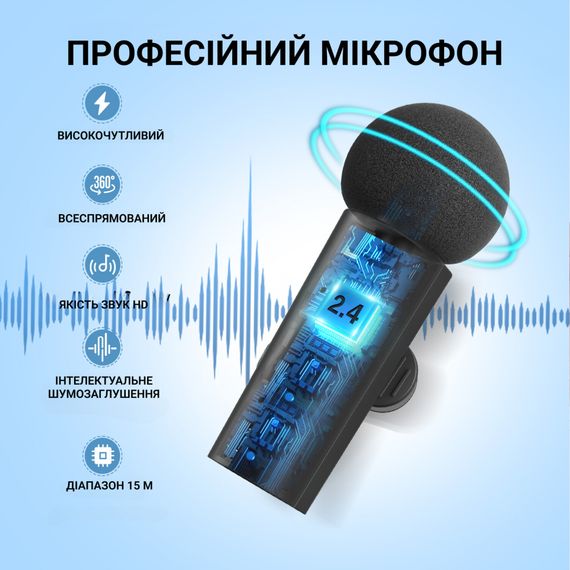 Мікрофон Fifine M8 Wireless (M8) | Зображення 3
