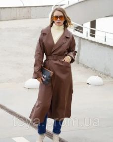 Пальто цвет коричневый размер M FI_005775