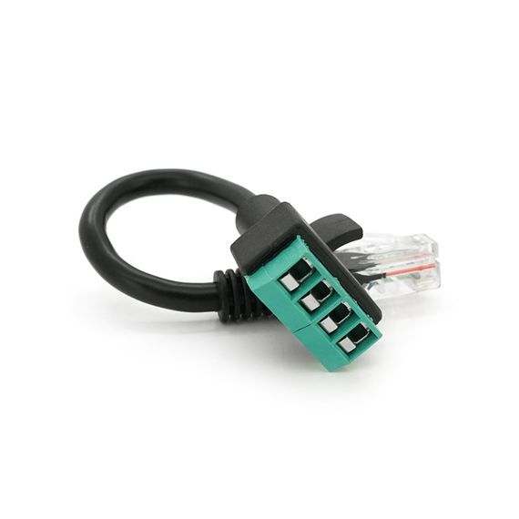 Роз'єм для підключення RJ-45(M) (4 контакти) з клемами під кабель Q100 | Зображення 1
