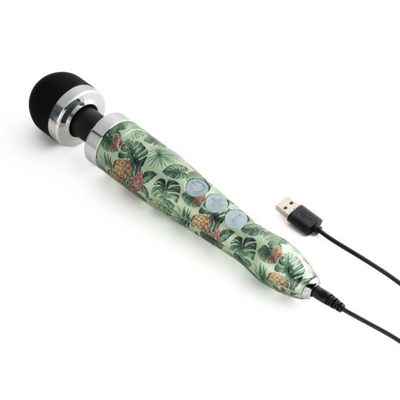 Вібромасажер DOXY Die Cast 3R - PINEAPPLE, дуже потужний, перезаряджуваний, металевий корпус | Зображення 2