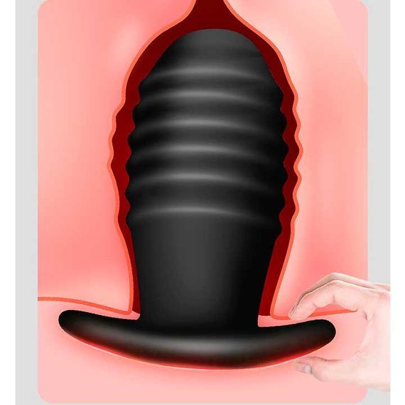 Анальная вибро-пробка 3 см – Анальные игрушки | Зображення 5