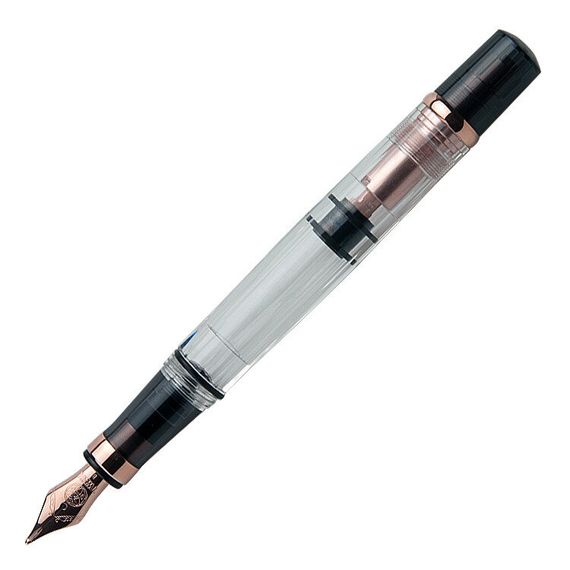 Перьевя ручка TWSBI Diamond 580 Smoke Rose Gold II демонстратор, экстра-тонкое (EF)