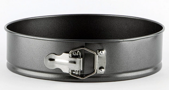 Форма круглая для выпечки Gusto GT-3224 24x6,8 см разъемная форма со съемным дном и антипригарным покрытием Черный