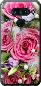 Чехол на LG V40 ThinQ Нежность "2916u-1577-17620"
