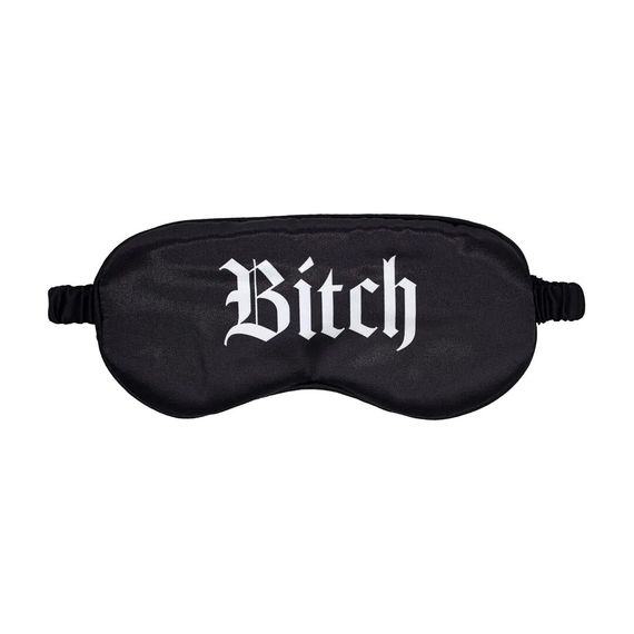 Маска на очі - Ouch! Satin Blindfold Bitch Black