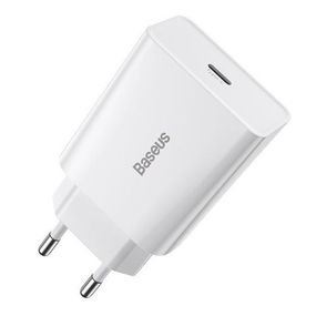 СЗУ Baseus Speed Mini Quick Charger 20W (1USB-C) (CCFS-S) Белый