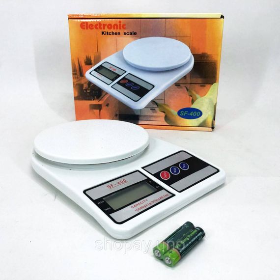 Весы вес для кухни Domotec SF-400, Кухонные весы с дисплеем веса Простые в использовании кухонные GR-78 | Зображення 3