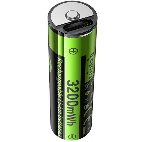 Акумуляторні батарейки Hoco JA3 (AA) Energy 2 pcs Black | Зображення 3