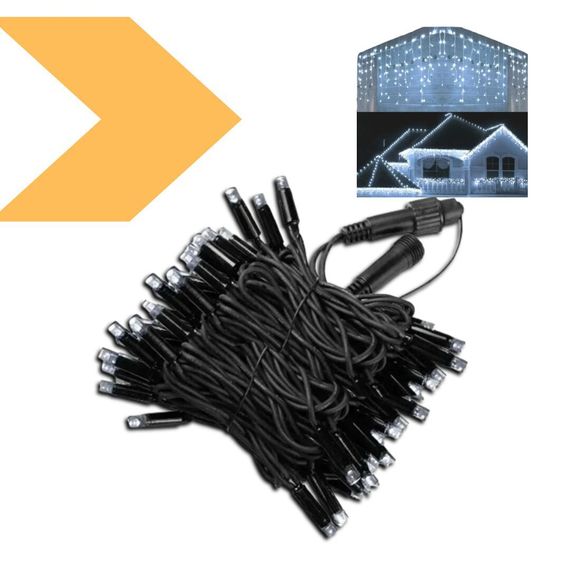 Гірлянда-штора LED 3x3м 300 Бурульки Біла XPRO (234560685_719) | Зображення 9