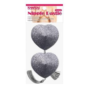Пестисы - Reusable Glitter Heart Tassel Nipple Pasties sexstyle