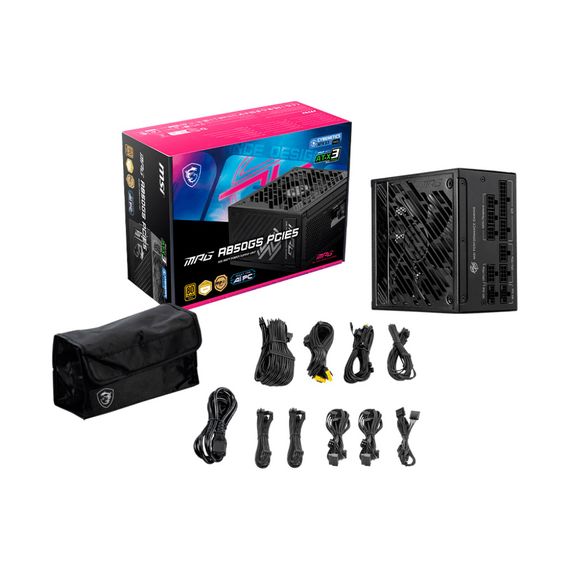 Блок живлення MSI 850W (MPG A850GS PCIE5) | Зображення 7