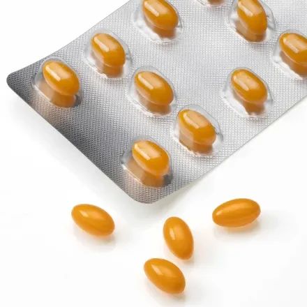 Миволис Витамин D3 5600 м.е., "Mivolis Vitamin D3 5600", 12 капсул, Германия | Зображення 1